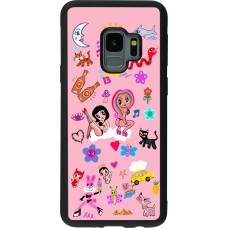 Coque Samsung Galaxy S9 - Silicone rigide noir Karol G La Bichota Manana Sera Bonito