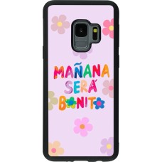Coque Samsung Galaxy S9 - Silicone rigide noir Karol G Manana sera bonito