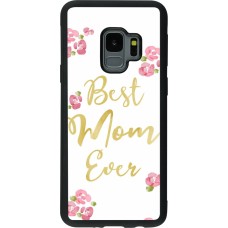 Samsung Galaxy S9 Case Hülle - Silikon schwarz Mom 2024 best Mom ever