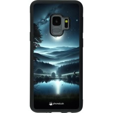 Coque Samsung Galaxy S9 - Silicone rigide noir Night Sky View
