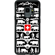 Samsung Galaxy S9 Case Hülle - Silikon schwarz Poya Schweiz 3 schwarz