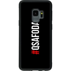 Coque Samsung Galaxy S9 - Silicone rigide noir Qsafoda 1