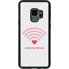 Coque Samsung Galaxy S9 - Silicone rigide noir Saint Valentines Day 26 Love is in the air