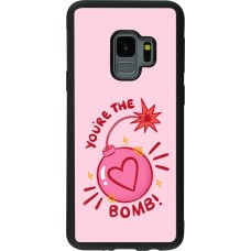 Coque Samsung Galaxy S9 - Silicone rigide noir Saint Valentines Day 26 You are the bomb