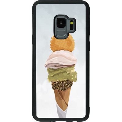 Coque Samsung Galaxy S9 - Silicone rigide noir Summer 2025 Cornet
