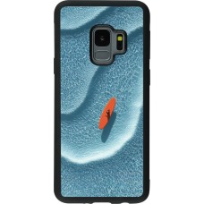 Samsung Galaxy S9 Case Hülle - Silikon schwarz Orange surf Summer 2026
