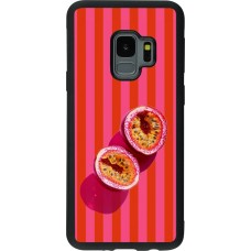 Samsung Galaxy S9 Case Hülle - Silikon schwarz Passion fruit Summer 2026