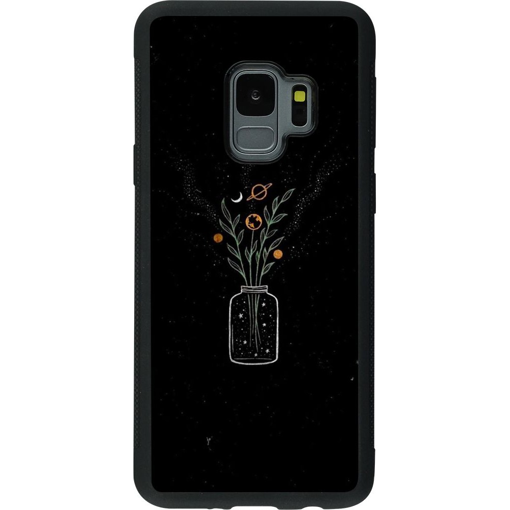 Hülle Samsung Galaxy S9 - Silikon schwarz Vase black