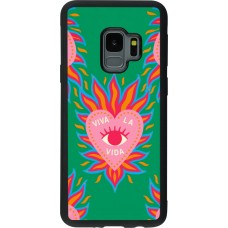 Coque Samsung Galaxy S9 - Silicone rigide noir Viva la vida 2026