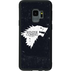 Samsung Galaxy S9 Case Hülle - Silikon schwarz Winter is coming Stark