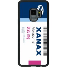 Coque Samsung Galaxy S9 - Silicone rigide noir Xanax Alprazolam 2025