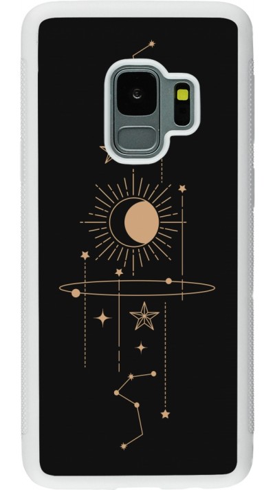 Samsung Galaxy S9 Case Hülle - Silikon weiss Spring 23 astro