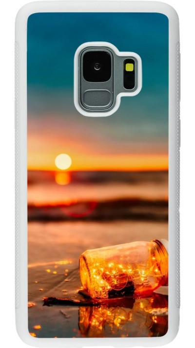 Coque Samsung Galaxy S9 - Silicone rigide blanc Summer 2021 16