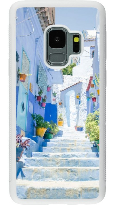 Coque Samsung Galaxy S9 - Silicone rigide blanc Summer 2021 18