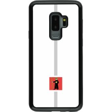 Coque Samsung Galaxy S9+ - Hybrid Armor noir Canton GL blanc