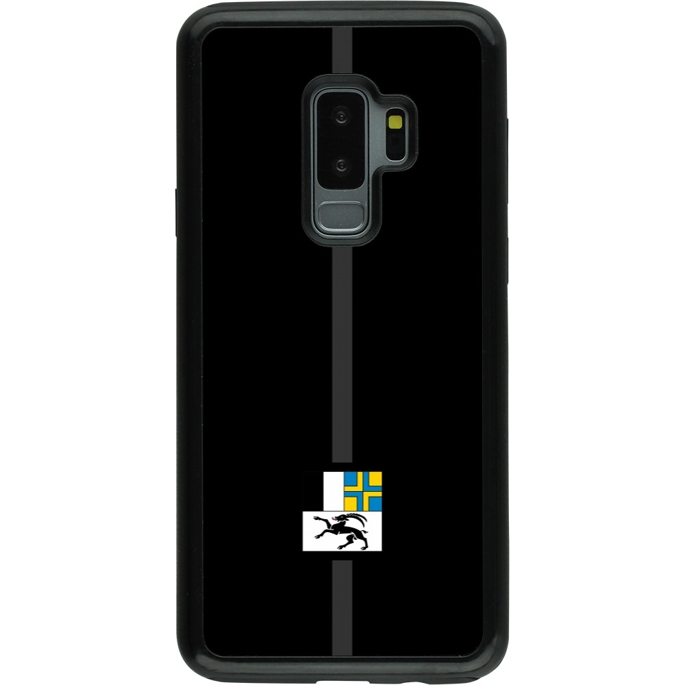 Coque Samsung Galaxy S9+ - Hybrid Armor noir Canton GR noir