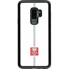 Coque Samsung Galaxy S9+ - Hybrid Armor noir Canton NW blanc