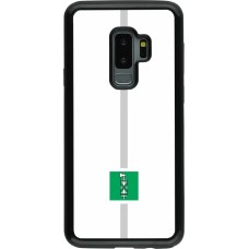 Samsung Galaxy S9+ Case Hülle - Hybrid Armor schwarz Kanton SG weiss