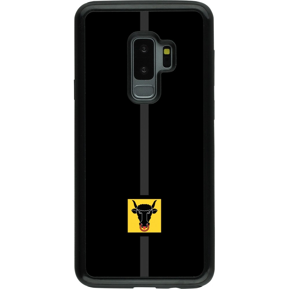 Coque Samsung Galaxy S9+ - Hybrid Armor noir Canton UR noir
