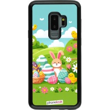 Coque Samsung Galaxy S9+ - Hybrid Armor noir Easter 2025 Green