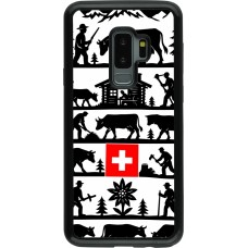 Samsung Galaxy S9+ Case Hülle - Hybrid Armor schwarz Poya Schweiz 1