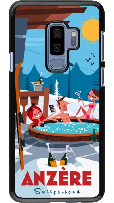 Samsung Galaxy S9+ Case Hülle - Anzère Mountain Jacuzzi