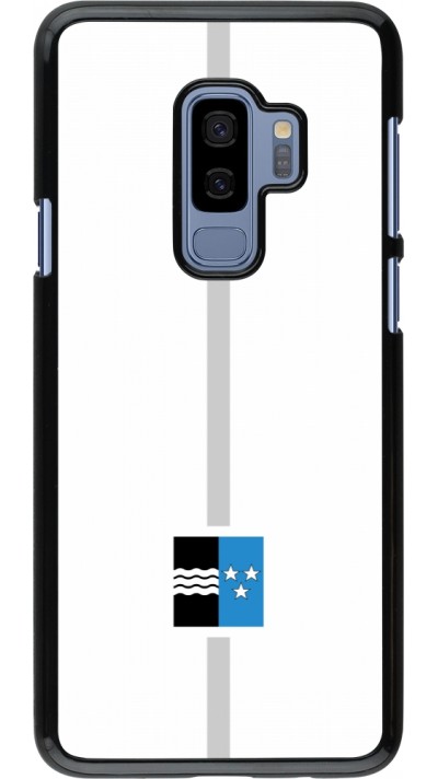 Samsung Galaxy S9+ Case Hülle - Kanton AG weiss