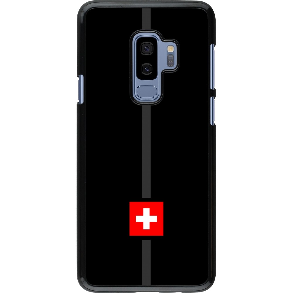 Coque Samsung Galaxy S9+ - Canton CH noir