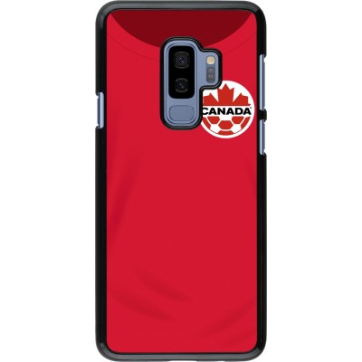 Coque Samsung Galaxy S9+ - Maillot de football Canada 2022 personnalisable