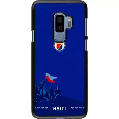 Coque Samsung Galaxy S9+ - Maillot de football Haiti 2026 personnalisable
