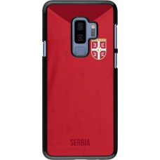 Samsung Galaxy S9+ Case Hülle - Serbien 2022 personalisierbares Fussballtrikot