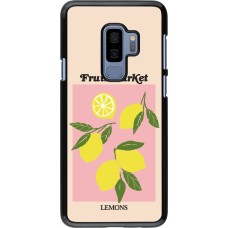 Coque Samsung Galaxy S9+ - Fruit market lemons 2026