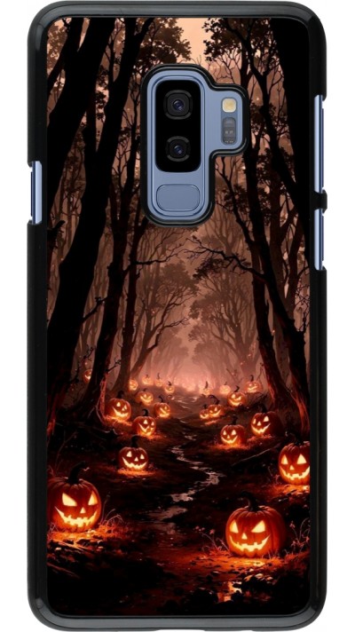 Coque Samsung Galaxy S9+ - Halloween 2025 Road of Terrifying Pumpkins
