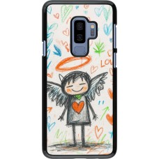Coque Samsung Galaxy S9+ - Little Angel Sketch Love