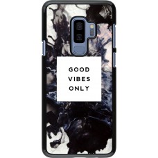 Coque Samsung Galaxy S9+ - Marble Good Vibes Only