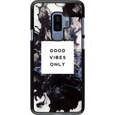 Coque Samsung Galaxy S9+ - Marble Good Vibes Only