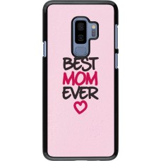 Samsung Galaxy S9+ Case Hülle - Mom 2023 best Mom ever pink