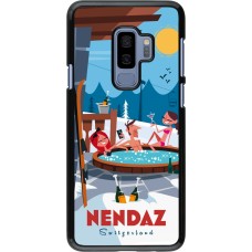 Samsung Galaxy S9+ Case Hülle - Nendaz Mountain Jacuzzi