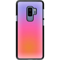 Samsung Galaxy S9+ Case Hülle - Orange Pink Blue Gradient