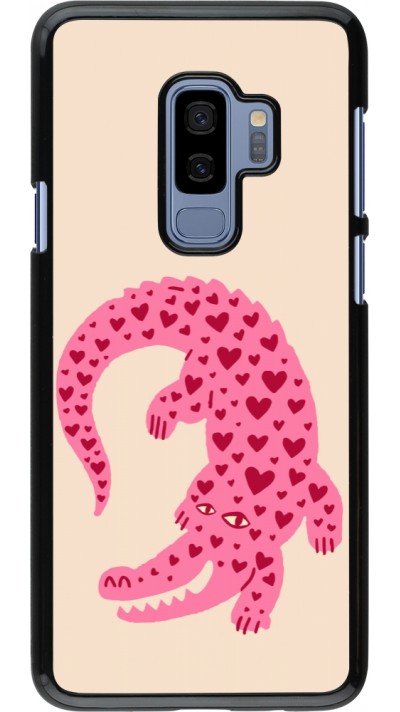 Samsung Galaxy S9+ Case Hülle - Pink crocodile 2026