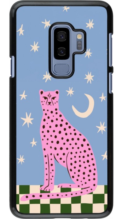 Samsung Galaxy S9+ Case Hülle - Pink leopard with stars 2026