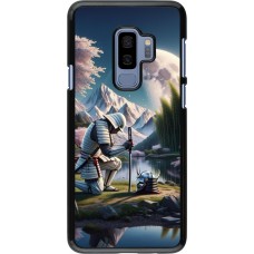 Samsung Galaxy S9+ Case Hülle - Samurai Katana Mond
