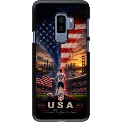 Samsung Galaxy S9+ Case Hülle - Fussball Vereinigten Staaten splash 2026