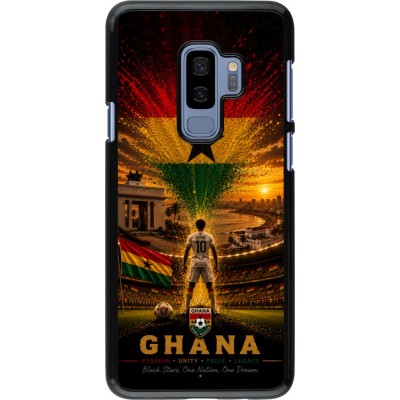 Coque Samsung Galaxy S9+ - Football Ghana splash 2026