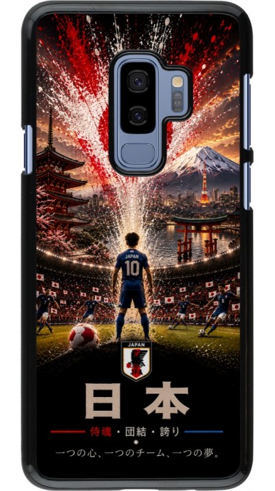 Samsung Galaxy S9+ Case Hülle - Fussball Japan splash 2026