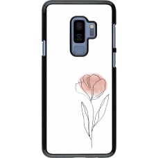 Samsung Galaxy S9+ Case Hülle - Spring 23 minimalist flower