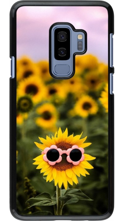 Samsung Galaxy S9+ Case Hülle - Sunflower with glasses Spring 2026
