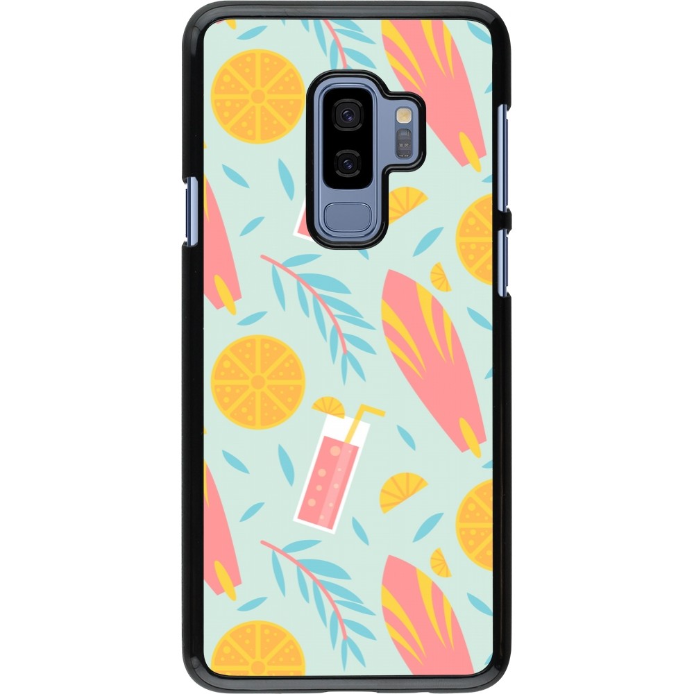 Samsung Galaxy S9+ Case Hülle - Summer 2025 Pattern citron