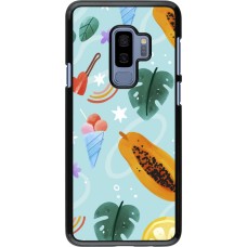 Coque Samsung Galaxy S9+ - Summer 2025 Pattern papaya
