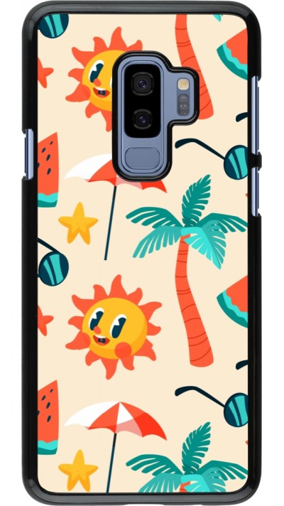 Coque Samsung Galaxy S9+ - Summer 2025 Pattern soleil
